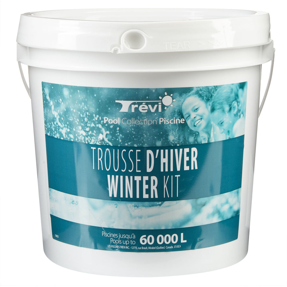 Trousse de fermeture pour piscine au chlore