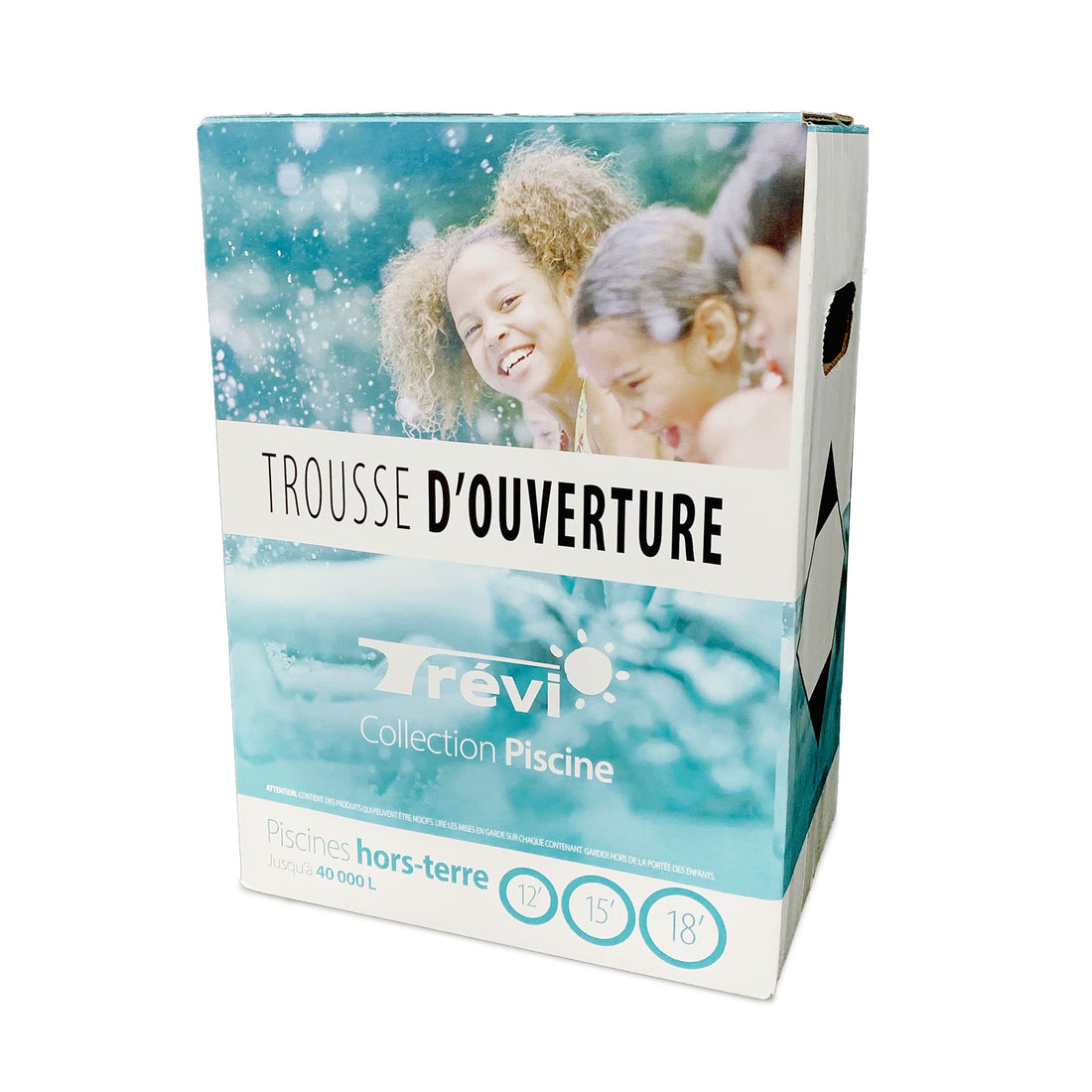 Trousse d'ouverture pour piscine au chlore