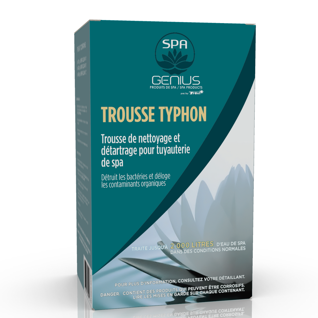 Trousse de nettoyage de tuyauterie Typhon