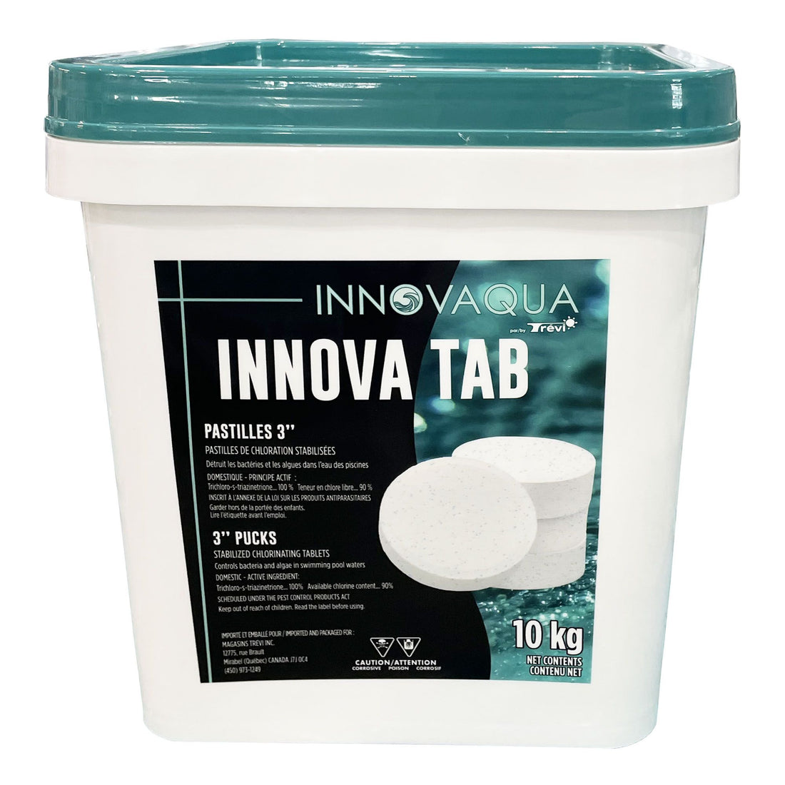 Pastille de chlore stabilisé pour piscine INNOVA TAB