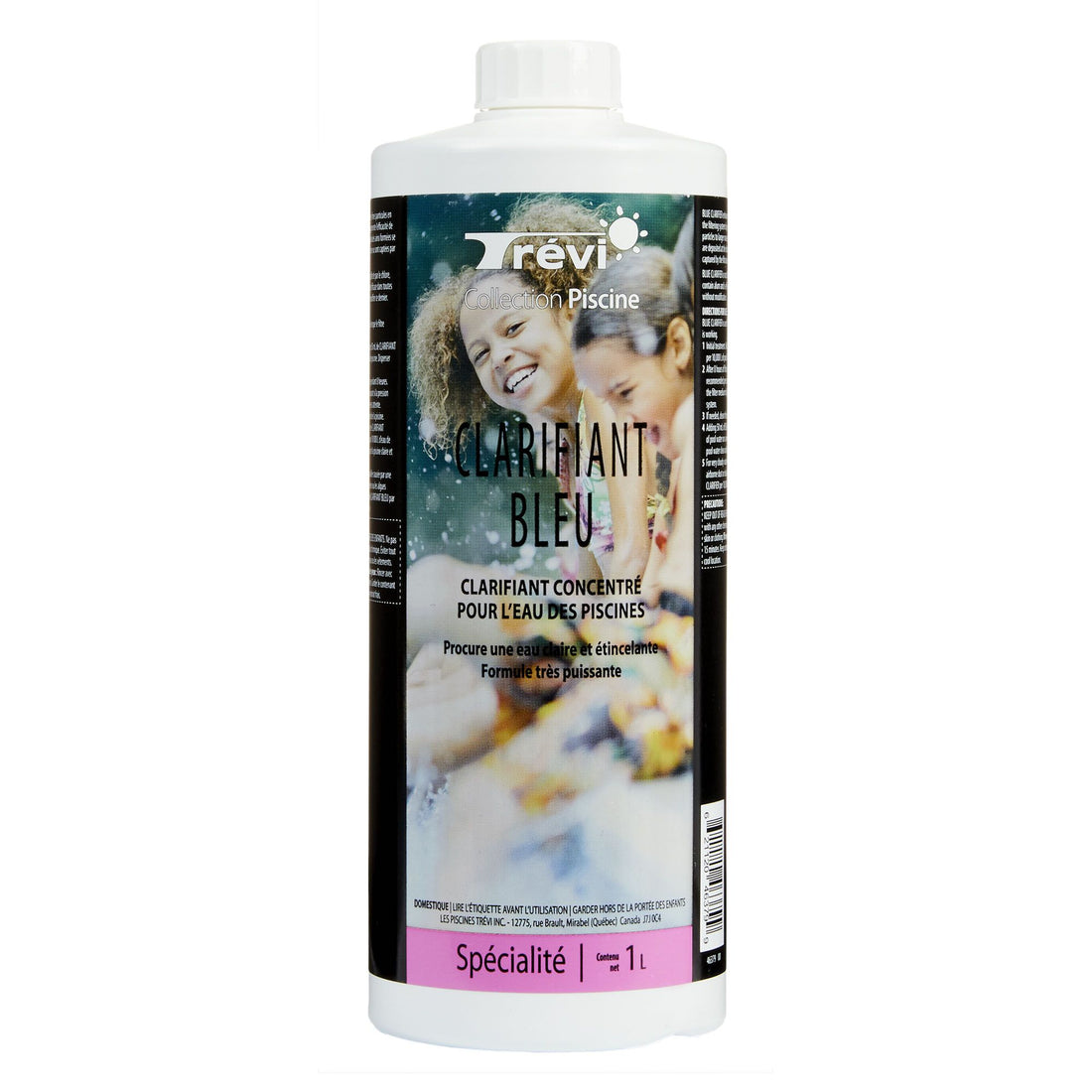 Clarifiant liquide pour piscine - Clarifiant bleu