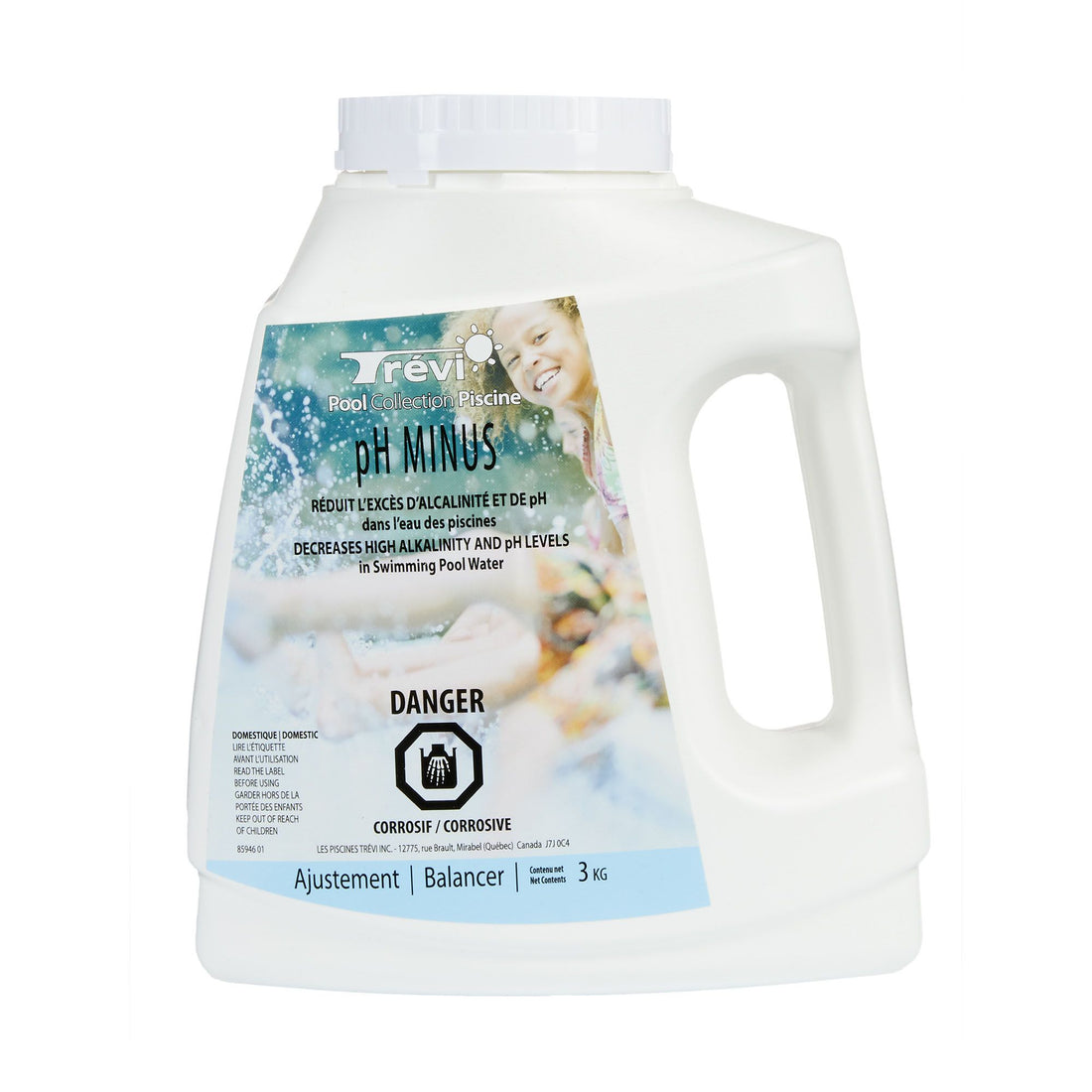 PH for the swimming pool - pH minus