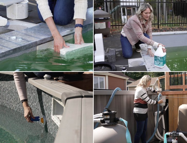 Guide d'ouverture de piscine