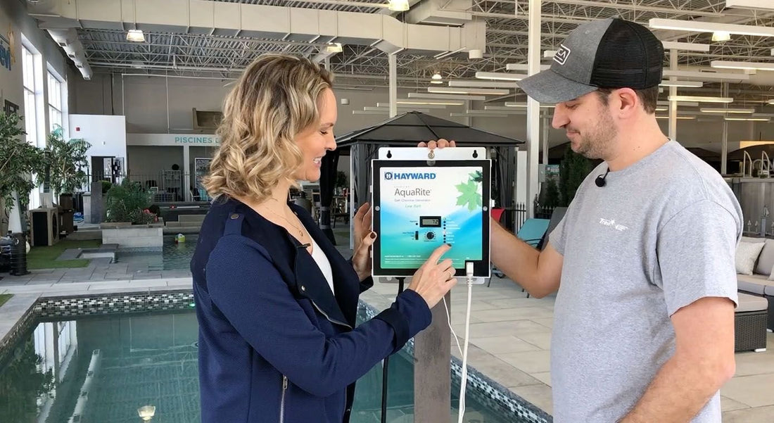 Bien comprendre le panneau de contrôle du système au sel