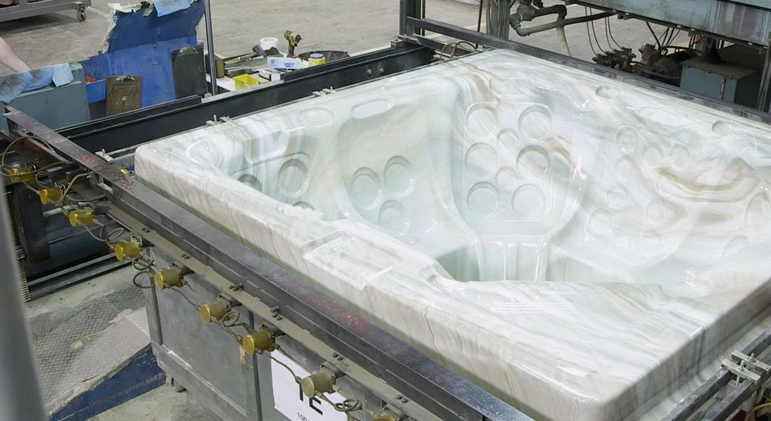 Comment est fabriqué un spa Trévi