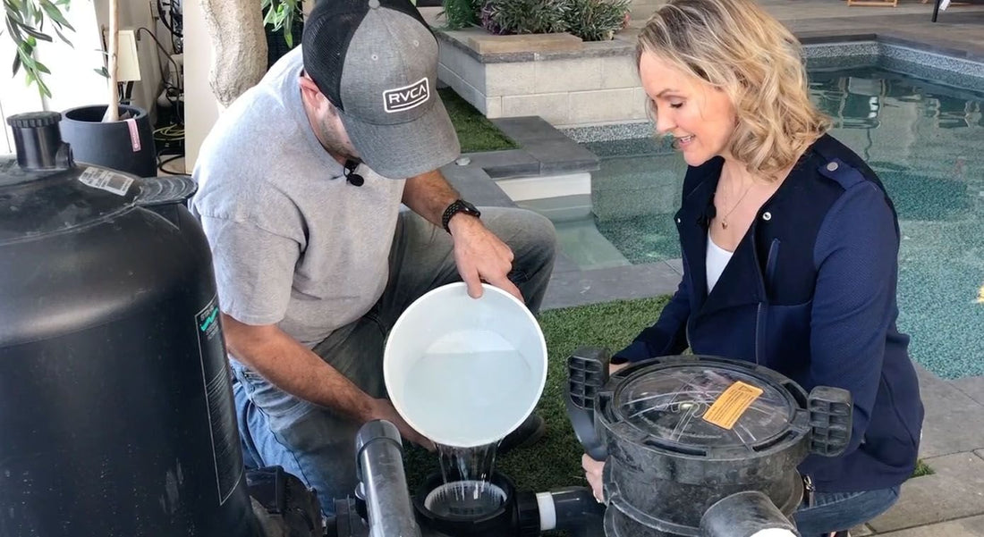 Comment amorcer une pompe de piscine