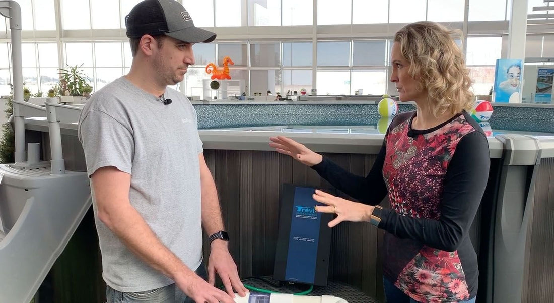 Bulles d'air qui sortent du retour d'eau