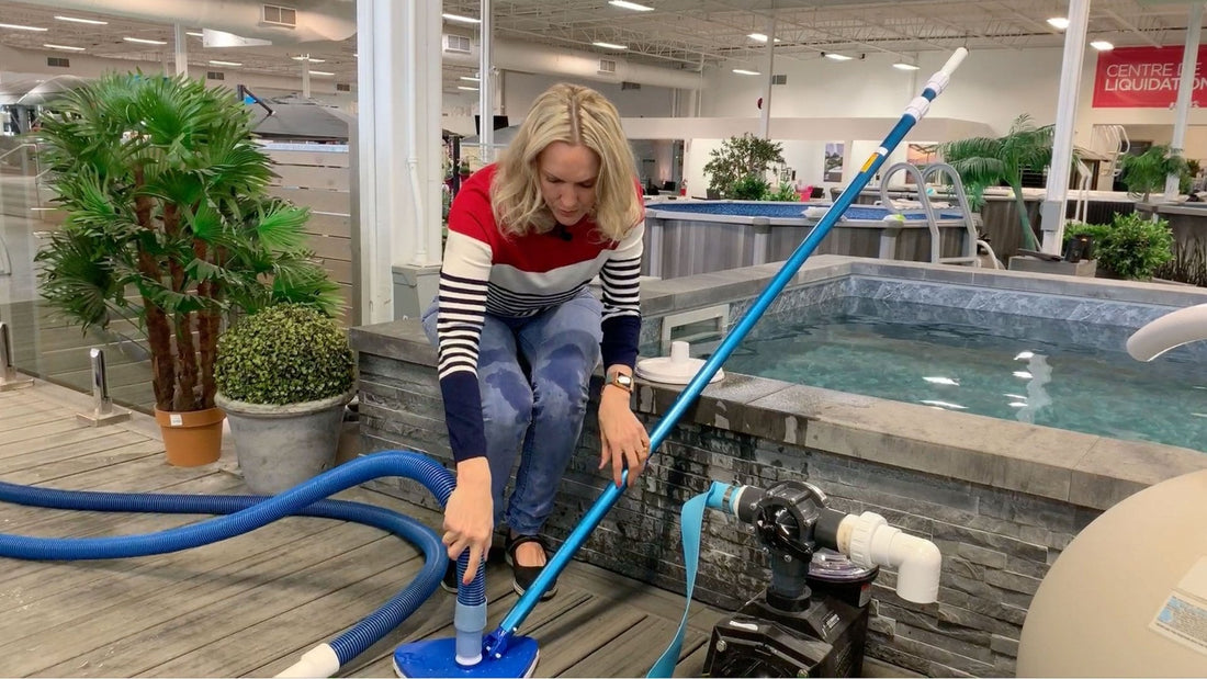 Comment passer l'aspirateur dans une piscine hors terre, semi-creusée ou creusée