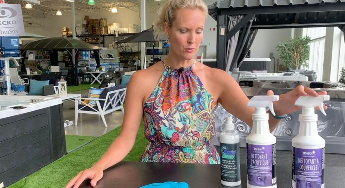 Comment préserver l’état du couvercle et de l’acrylique de votre spa