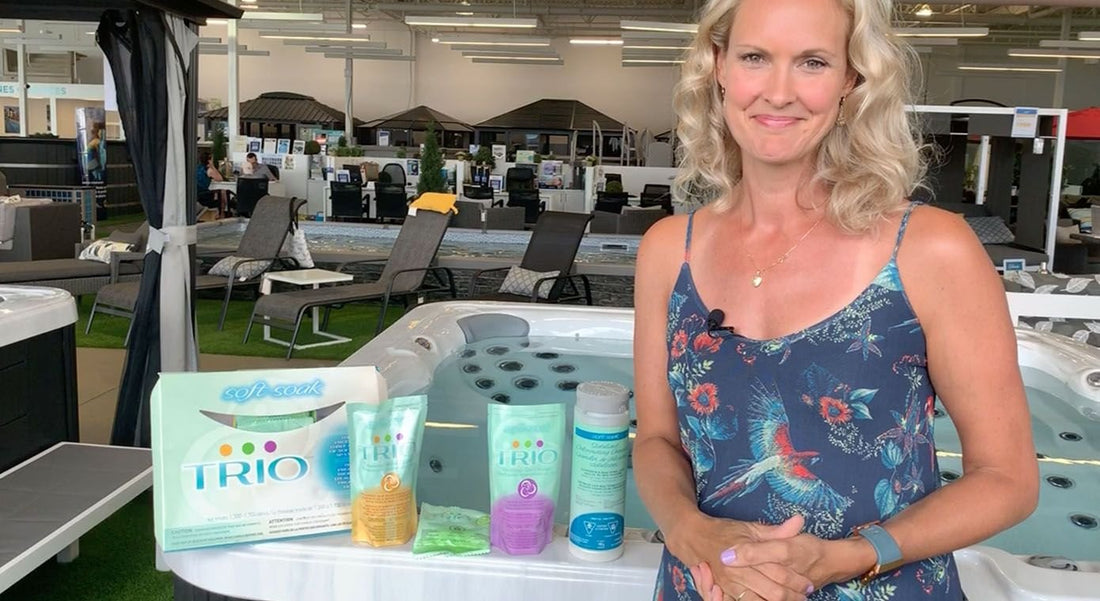 Bien entretenir votre spa avec la Trousse Trio