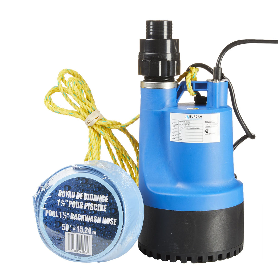 Pompes submersibles pour piscines