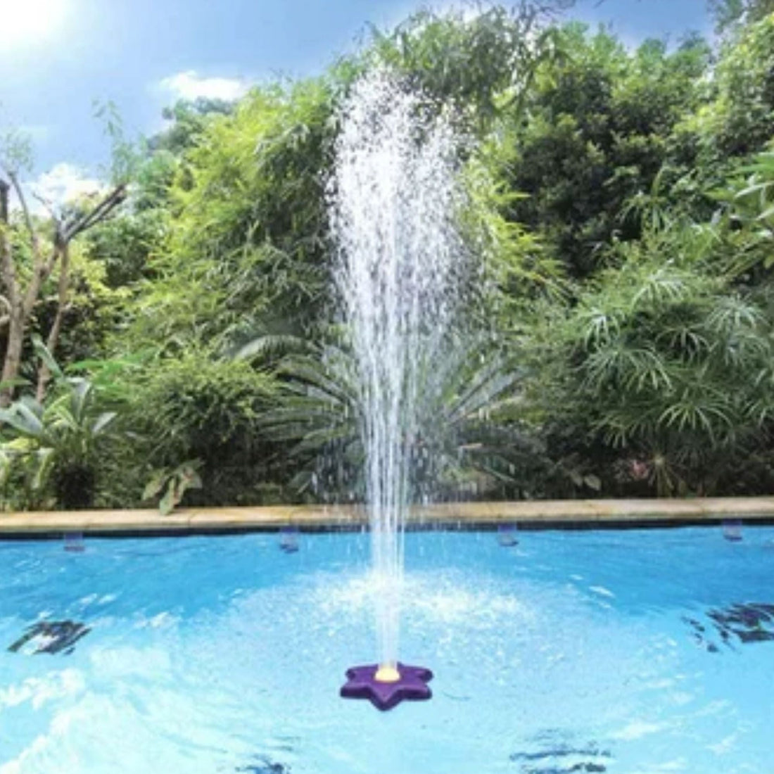 Chutes pour piscines creusées