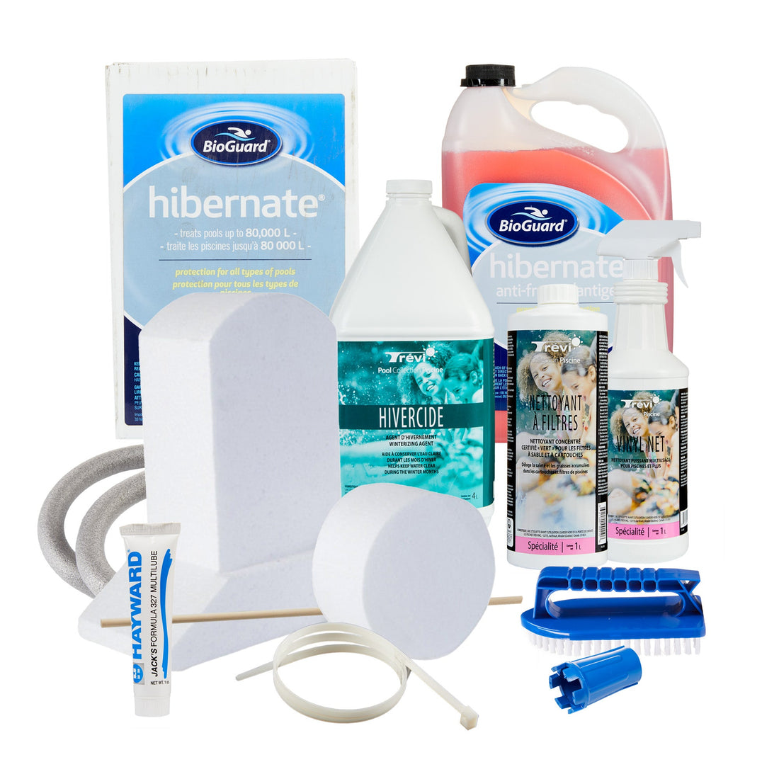 Kits de fermeture pour piscines creusées