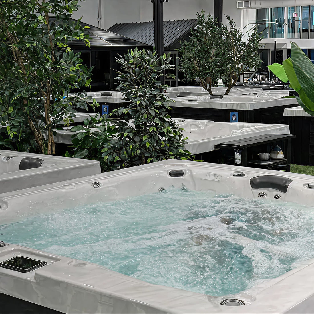 Spas exclusifs en magasin