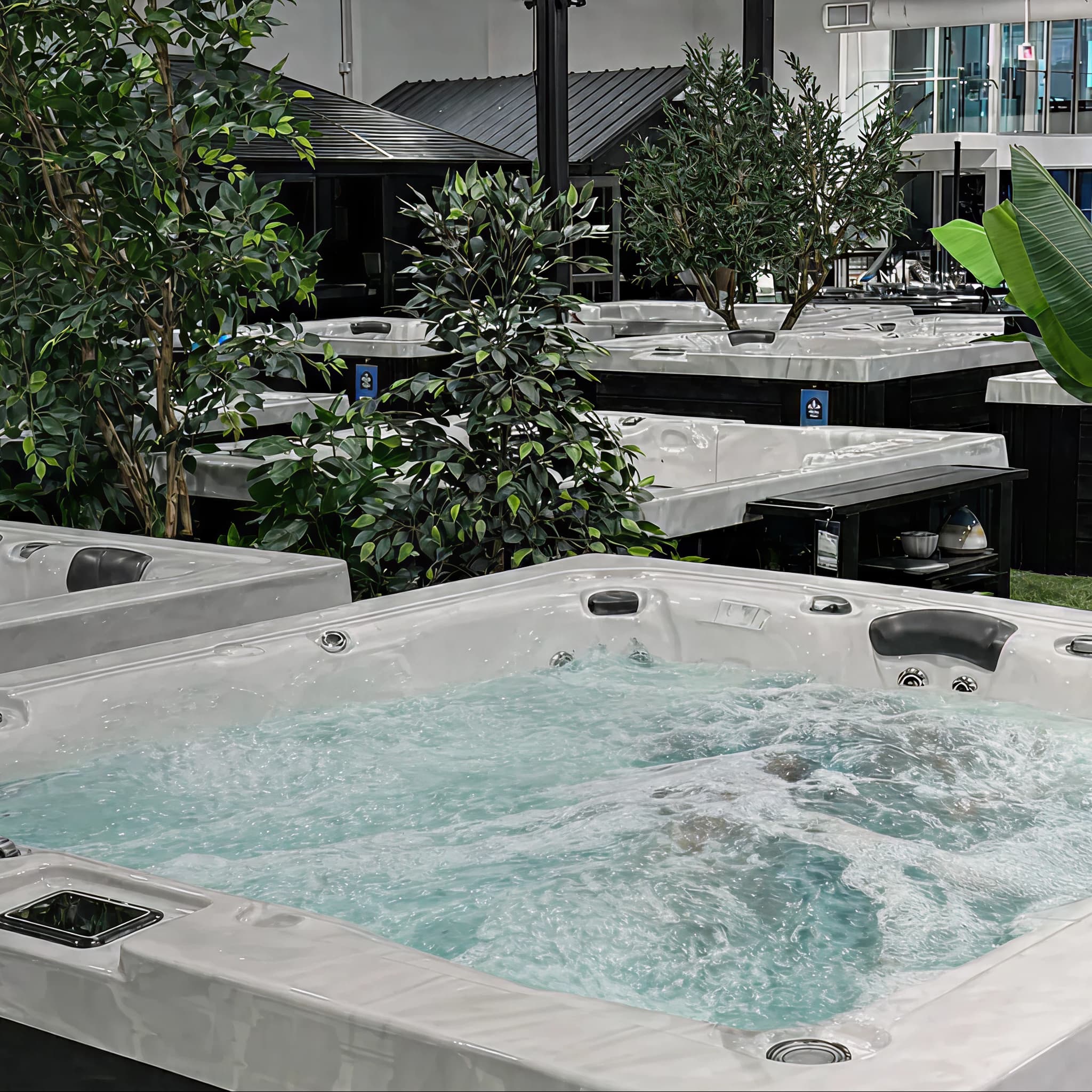 Spas exclusifs en magasin