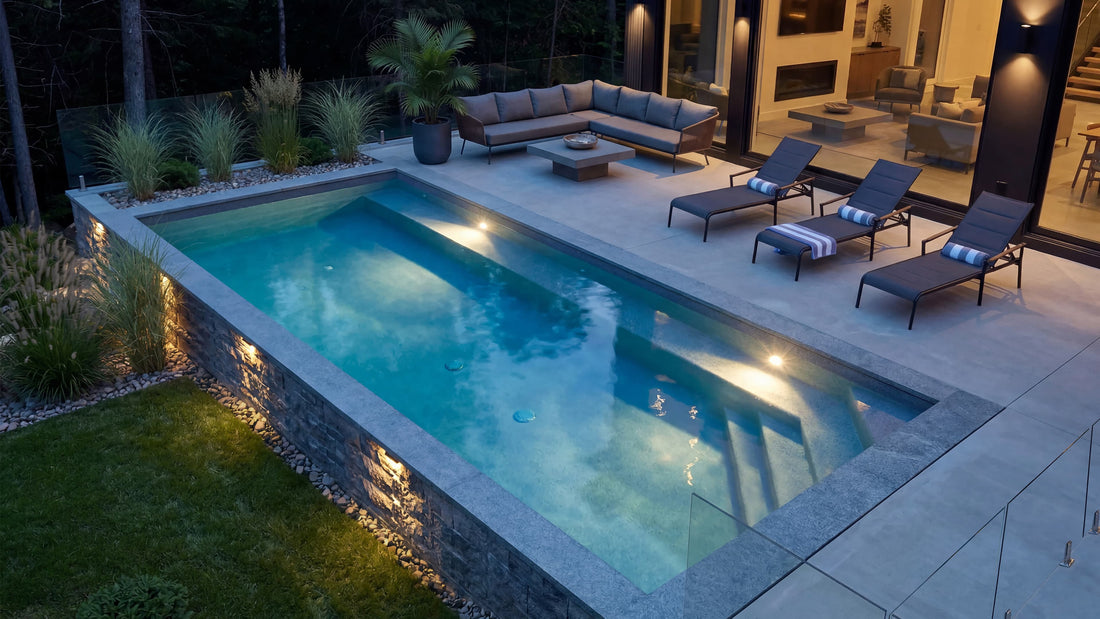 Piscine creusée Trévi Prestige Exposée