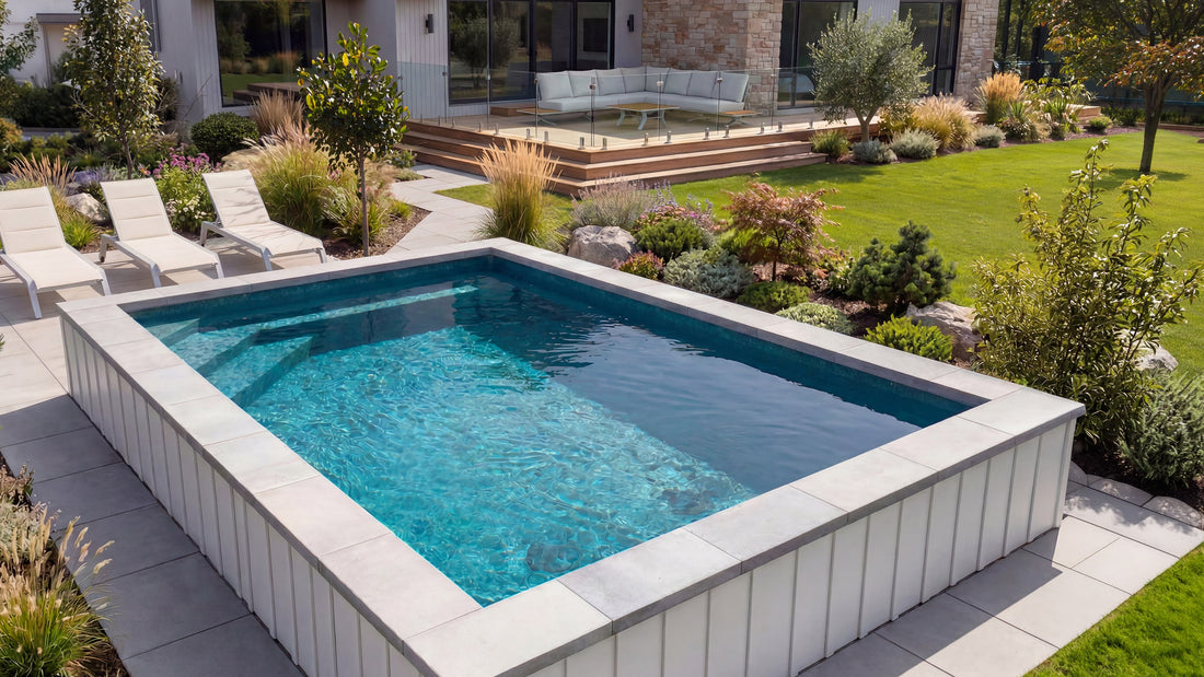 Piscine semi-creusée Trévi Zénith