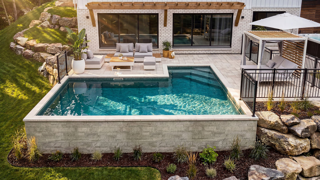 Piscine creusée Trévi Prestige Exposée