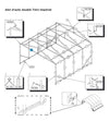 # 10 18' male door bar