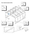 # 10 16' male door bar