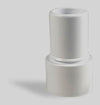 1 1/2 glued male / smooth female adapter