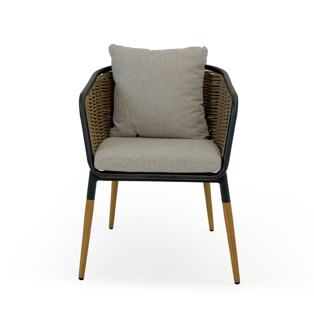 Set of 2 Rococo dining chairs