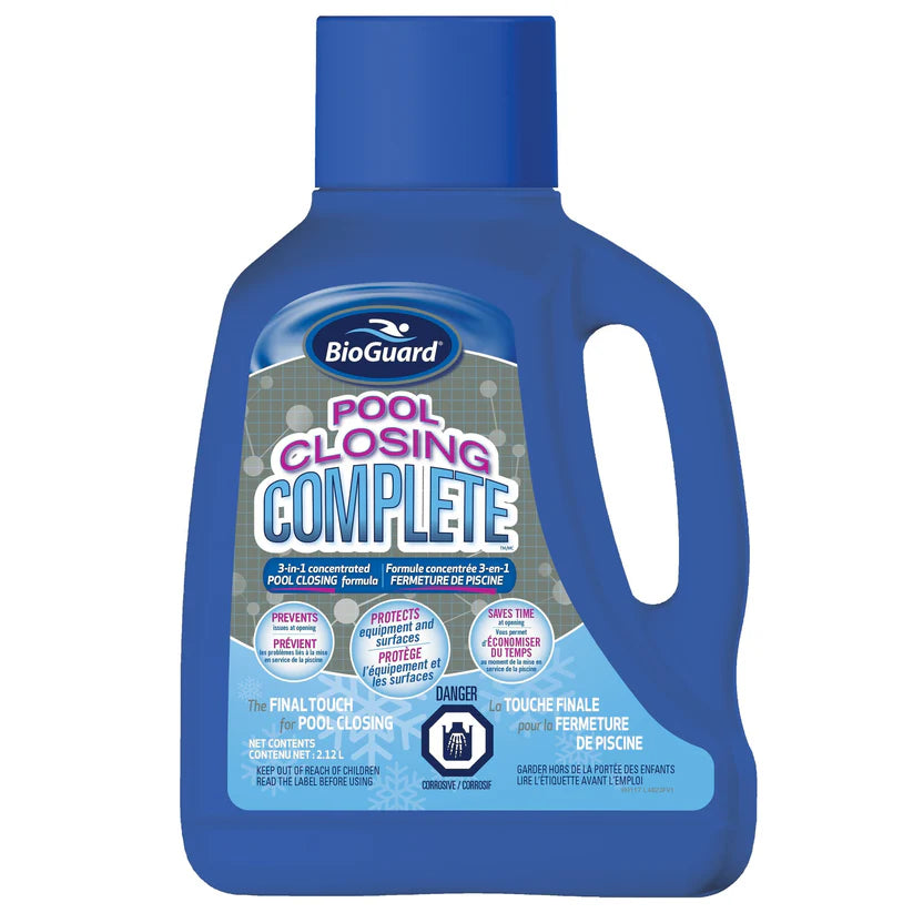 Complete pool closure - Bioguard