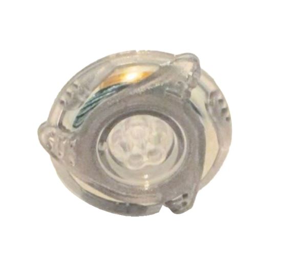 Gray/transparent spa jet shower head 15210