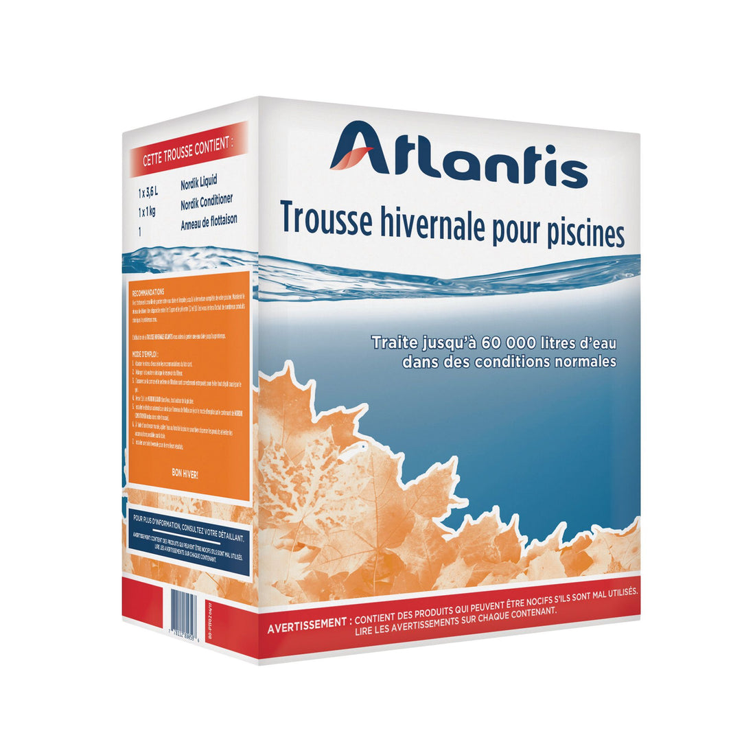 Atlantis Pool Closing Kit - 60,000 Liters
