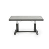 Santiago grey adjustable table - Store demo with imperfections