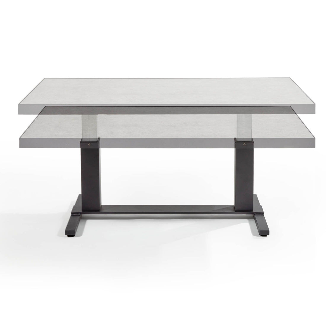 Santiago grey adjustable table - Store demo with imperfections