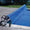 Solar tube and roller for inground pool