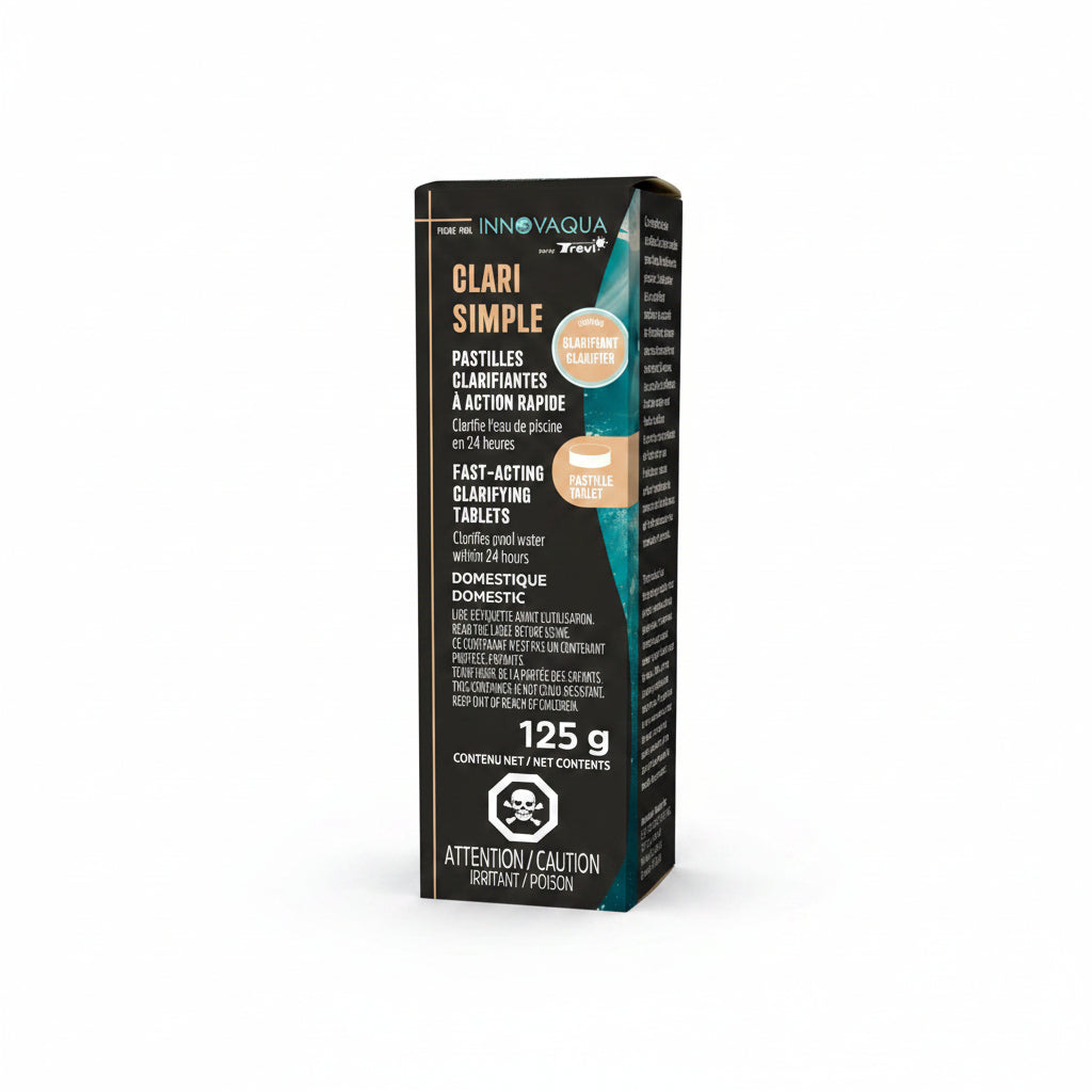 Swimming pool clarifier tablets - Clari simple