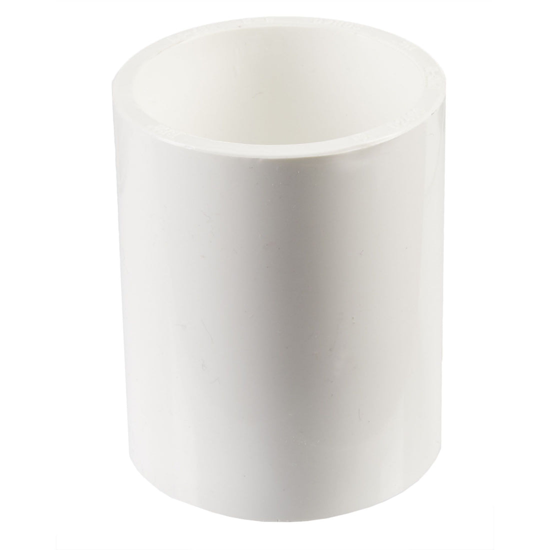 1 1/2" Coupling Slip x Slip Sch 40 Fitting White. 429-015.