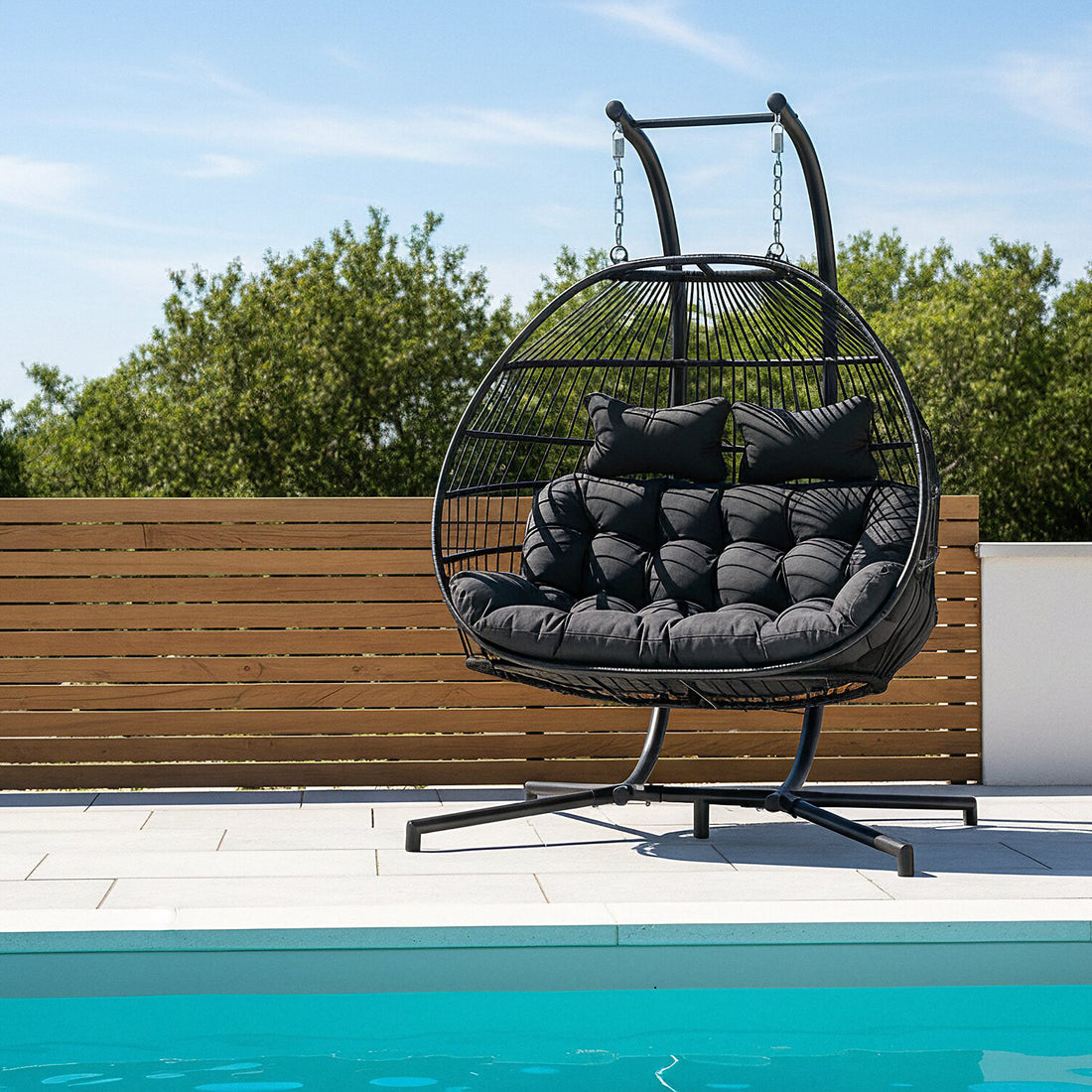 Chaise suspendue 2 places kado