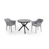 Aruba 36'' table with 2 Valence chairs