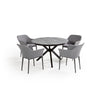 Aruba 48'' table with 4 Valence chairs