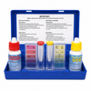 Trousse d’analyse liquide 3 en 1 brome, chlore et pH pour piscine et spa - Gouttelettes K1907 CX