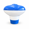 9" Blue and white pool chlorine dispenser – D1201 CX