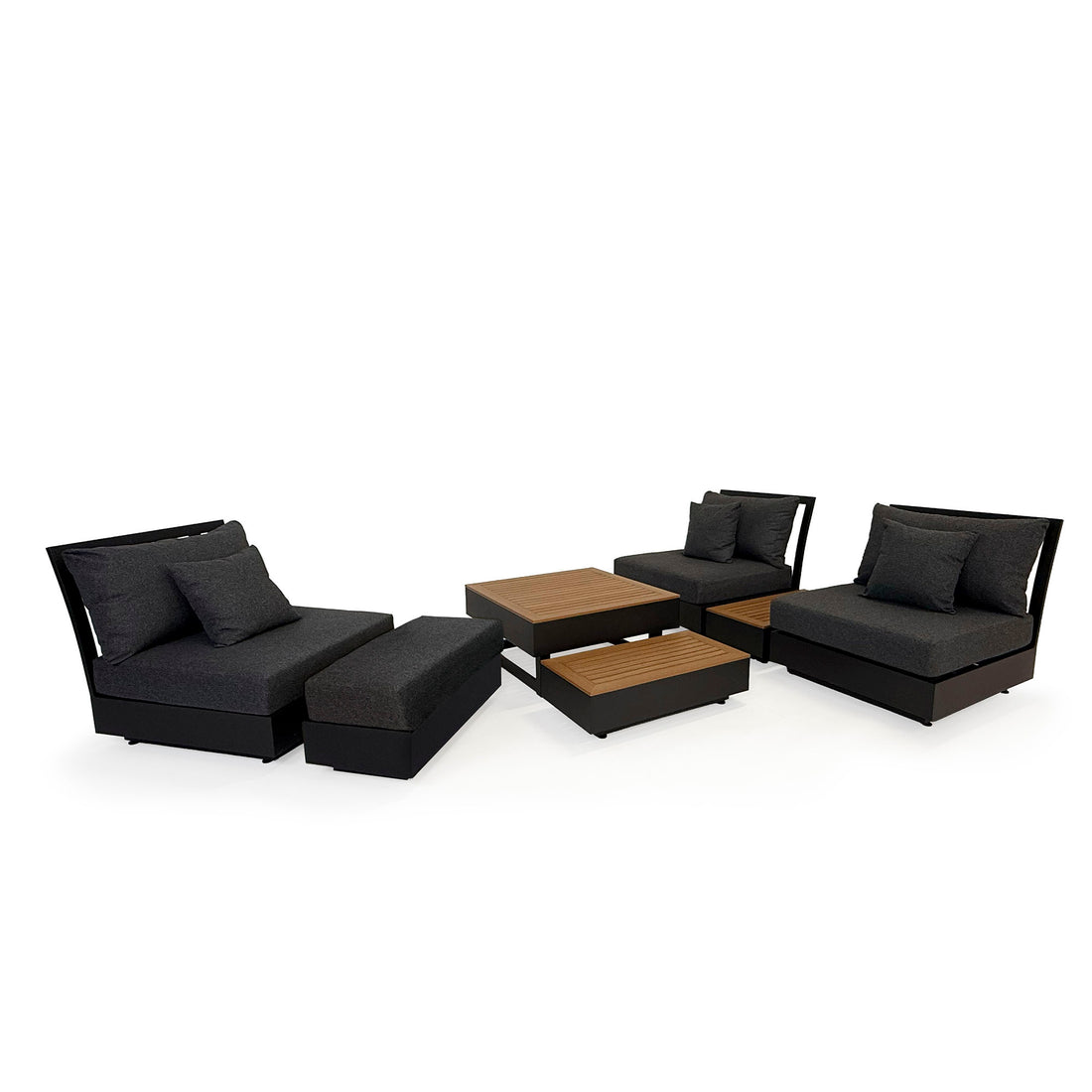 Ensemble salon inspiration condo - 3 places