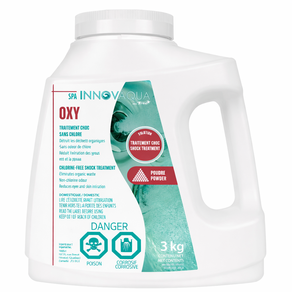 Traitement de choc sans chlore pour spa - Spa oxy