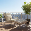 Chaise Palmas avec repose-pieds