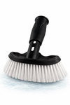 Black spa brush with removable handle – ACM314-NA-CB