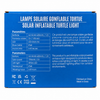Lampe solaire gonflable en forme de tortue pour piscine et spa - CT311