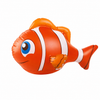 Lampe solaire gonflable en forme de Nemo pour piscine et spa - CT253