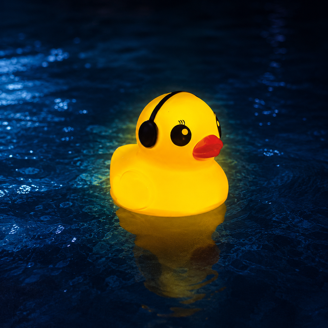Mini Floating Solar Duck Lamp for Pool and Spa - CT228DE