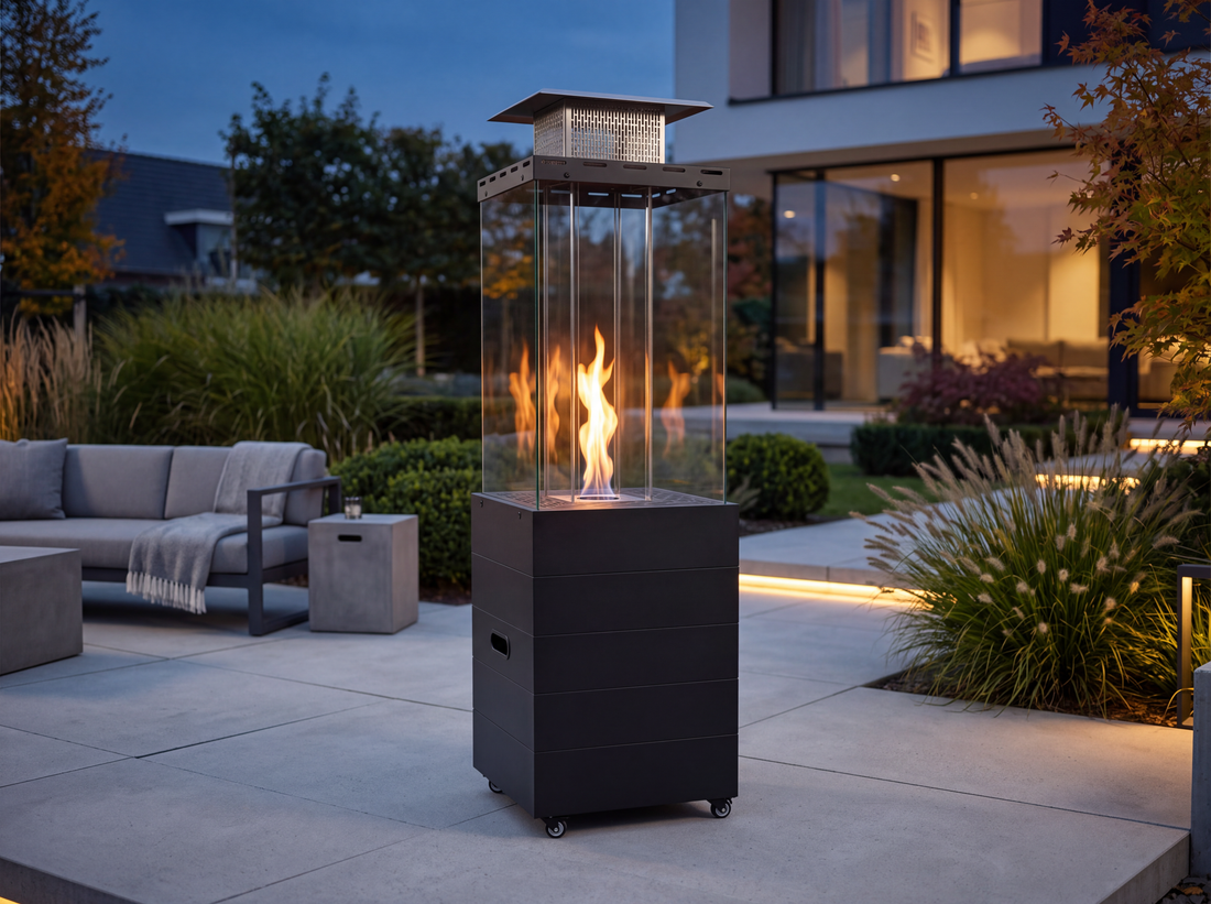 Chauffe-terrasse colonne au propane Loki - 40 000 BTU
