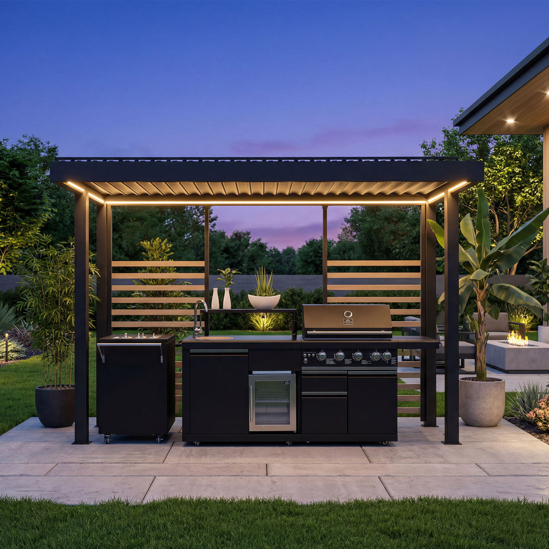 Osaka Pergola 5' x 11'