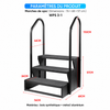 3-step non-slip spa step - WPS 3-1