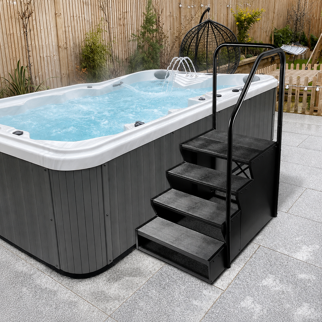 Non-slip swim spa step - WPS-4-2